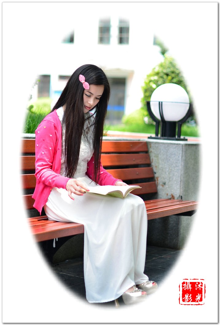 游侠客-佳能千人盛典作业--校园<em>读书妹</em> - 游侠摄