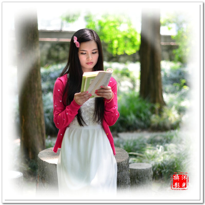 游侠客-佳能千人盛典作业--校园<em>读书妹</em> - 游侠摄