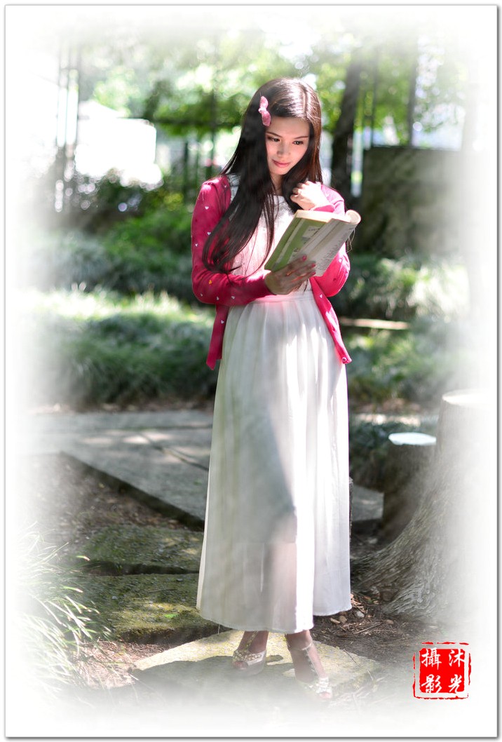 游侠客-佳能千人盛典作业--校园<em>读书妹</em> - 游侠摄