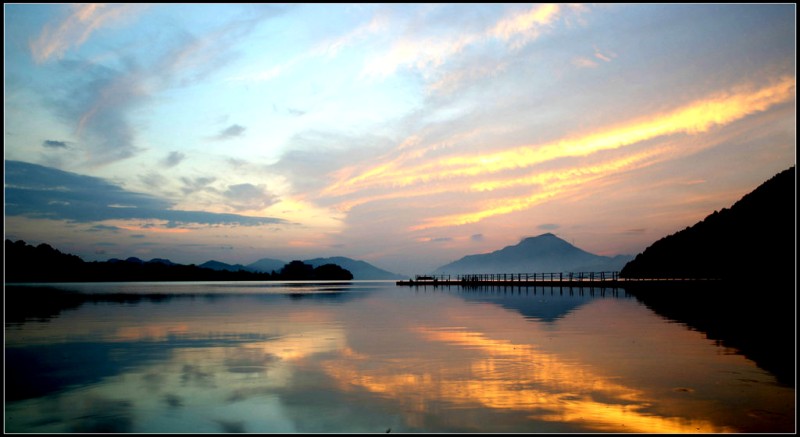 临安第一景,杭州青山湖