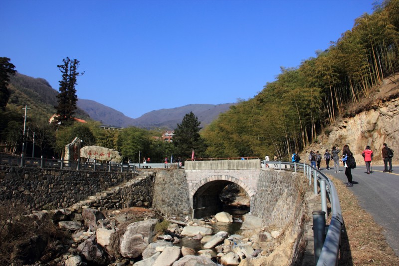 千山暮雪--仙人顶天龙古道照片,天目山旅游攻略-游侠客社区
